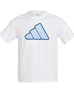adidas Kids Two-Color Logo Tee (Big Kid)