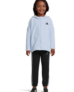adidas Kids Winterized Hooded Jacket Joggers Set