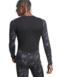 adidas Techfit™ All Over Printed Training Long Sleeve T-Shirt Men's