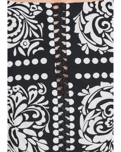 Adrianna Papell Drop Waist Midi Dress Women's