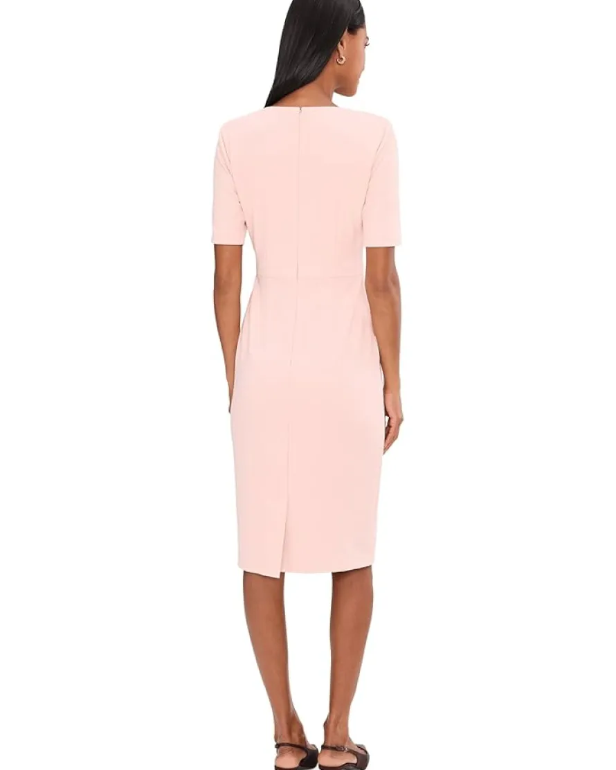 Adrianna Papell Mini Bow Front Sheath Dress Women's