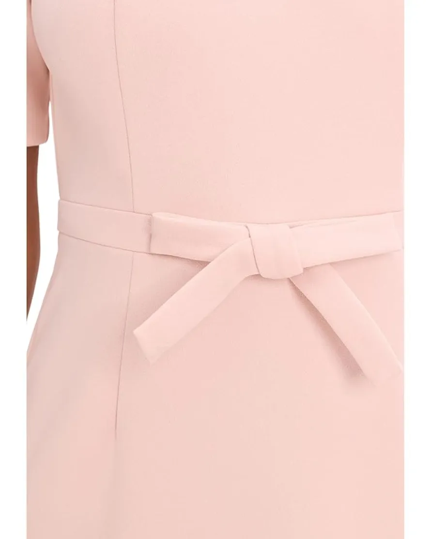 Adrianna Papell Mini Bow Front Sheath Dress Women's