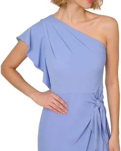 Adrianna Papell One-Shoulder Gown Women's