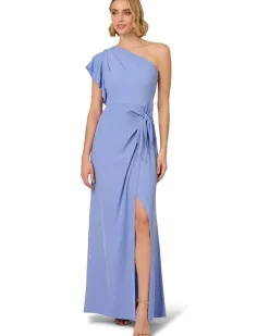Adrianna Papell One-Shoulder Gown Women's