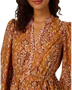 Adrianna Papell Printed Short Dress Women's