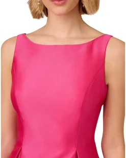 Adrianna Papell Sleeveless Tea Length Dress Women's