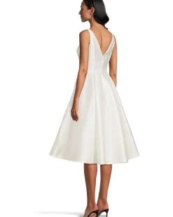Adrianna Papell Sleeveless Tea Length Dress Women's
