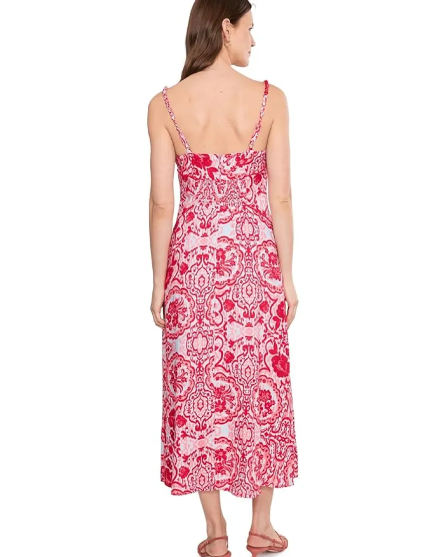 Adrianna Papell V-Neck Maxi Dress Women's