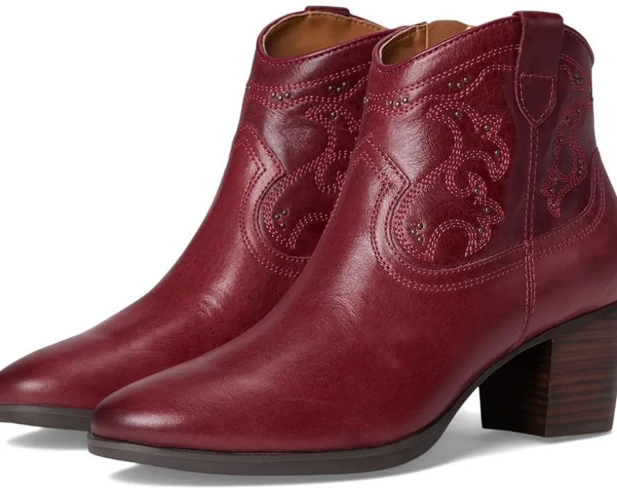 Aetrex Reagan Western Heeled Boots Women's