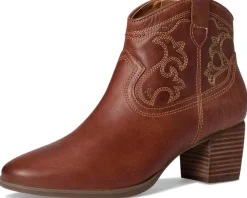 Aetrex Reagan Western Heeled Boots Women's