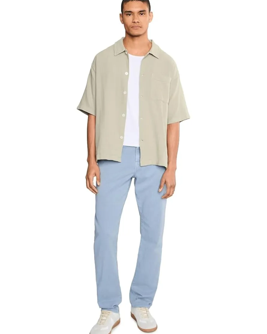 AG Jeans Everett Slim Straight Pants In Sulfur Smoky Sapphire Men's