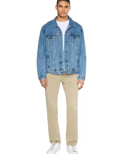 AG Jeans Everett Slim Straight Jeans 7 Years Sulfur Valley Tan Men's