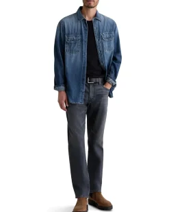 AG Jeans Everett Slim Straight Jeans In Vp Monteel Men's