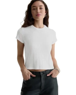 AG Jeans Sadie Crew Neck Crop T-Shirt Women's