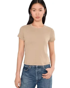 AG Jeans Sadie Crew Neck Crop T-Shirt Women's