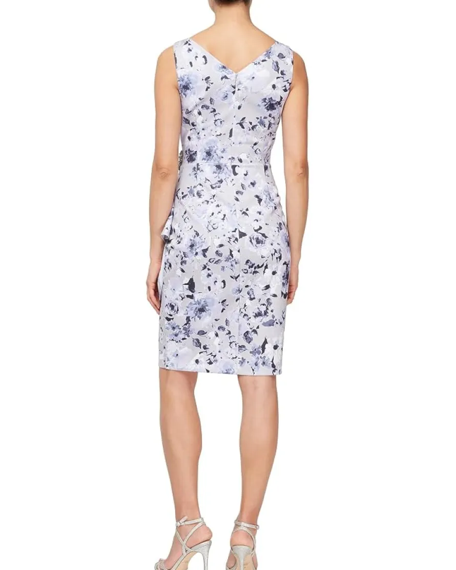 Alex Evenings Sleeveless Printed Dress Women's