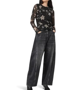 AllSaints Caia Mesh Top Women's