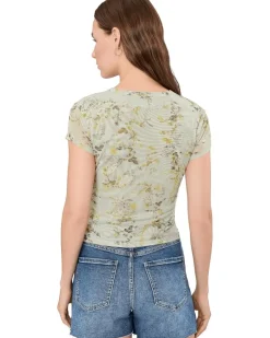 AllSaints Ellie Mesh Tee Women's