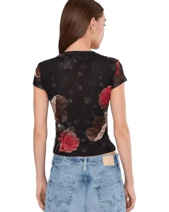 AllSaints Ellie Mesh Tee Women's