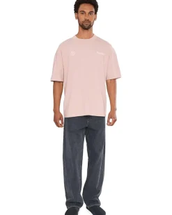 AllSaints Emblem Short Sleeve Crew Men's