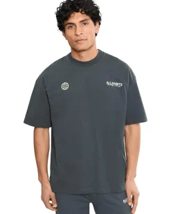 AllSaints Emblem Short Sleeve Crew Men's