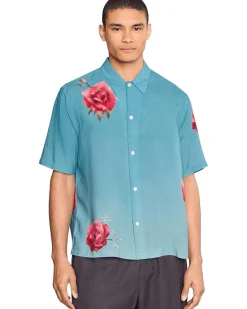 AllSaints Fleur Fazed Short Sleeve Shirt Men's