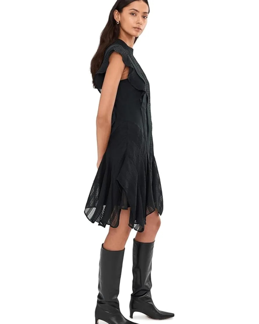 AllSaints Fleur Texture Dress Women's