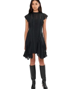AllSaints Fleur Texture Dress Women's