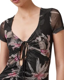 AllSaints Gabby Mesh Dress Women's