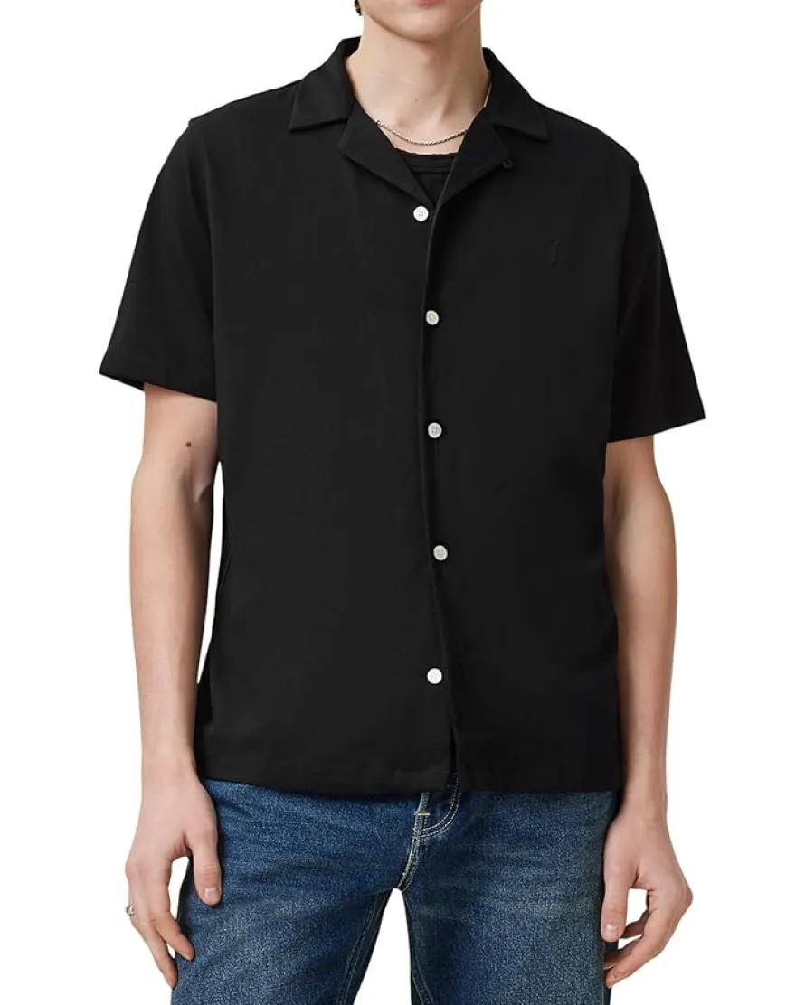 AllSaints Hudson Short Sleeve Shirt Men's