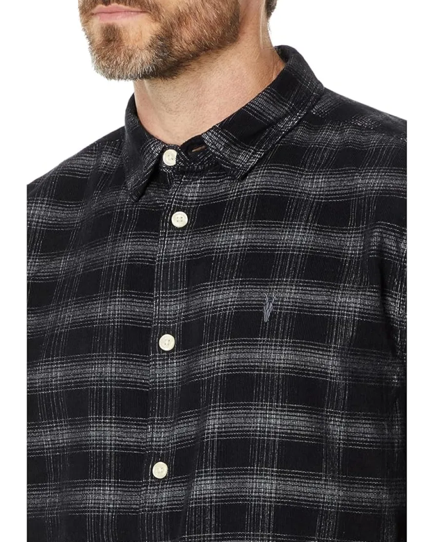 AllSaints Kink Long Sleeve Shirt Men's