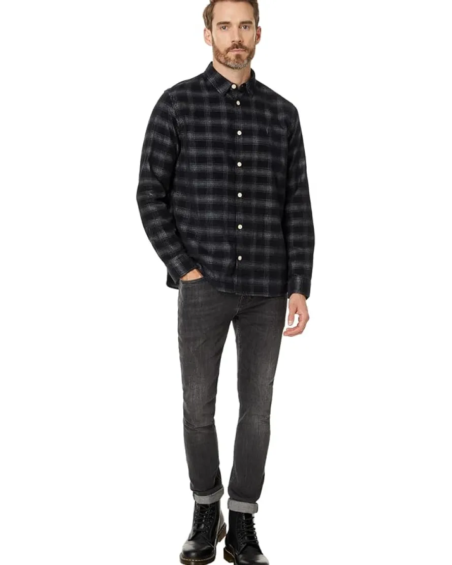 AllSaints Kink Long Sleeve Shirt Men's