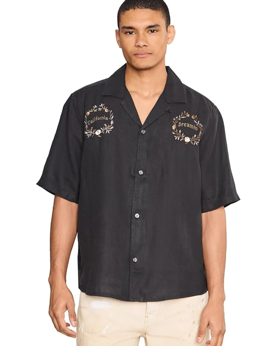 AllSaints Klavicle Short Sleeve Shirt Men's