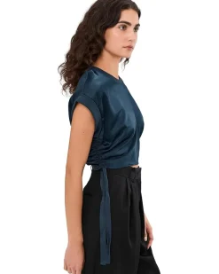 AllSaints Mira Satin Tee Women's