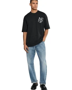 AllSaints Mixtape Short Sleeve Crew Men's