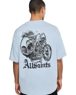AllSaints Panhead Short Sleeve Crew Men's