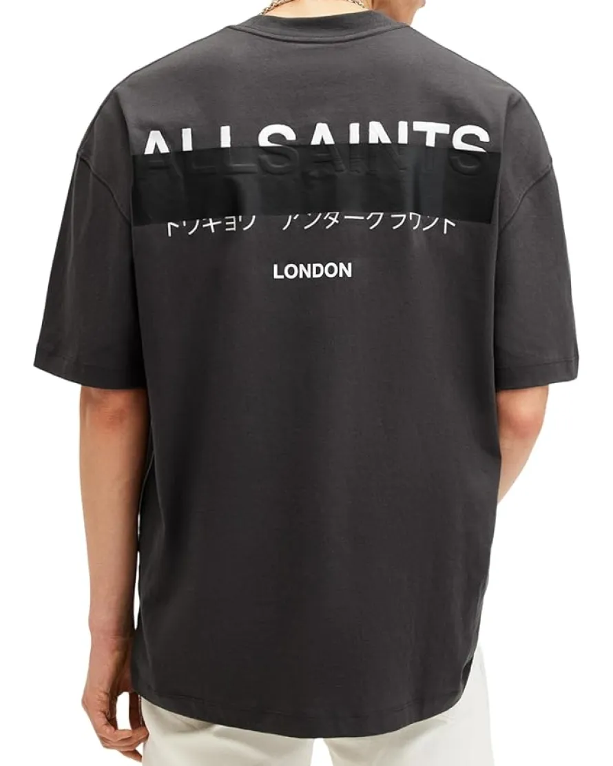 AllSaints Redact Short Sleeve Crew Men's