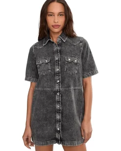 AllSaints Rock Denim Dress Women's