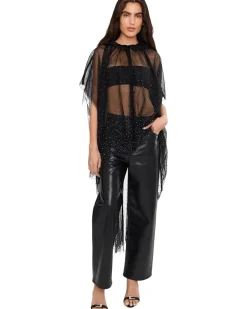 AllSaints Sez Emb Tulle Cape Women's
