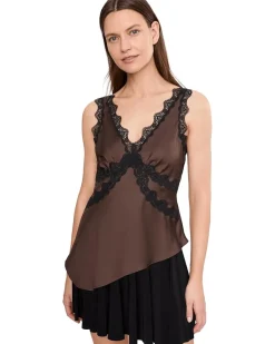 AllSaints Silka Lace Cami Women's