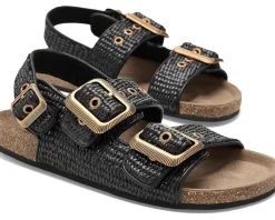 AllSaints Staffa Raffia Sandals Women's