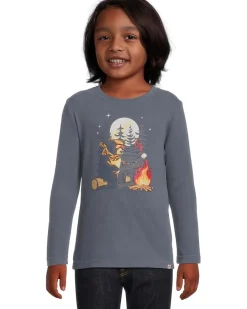 Appaman Kids Bear Camping Graphic Long Sleeve Tee (Toddler/Little Kid/Big Kid)