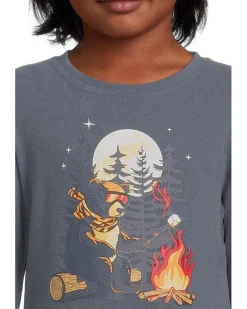 Appaman Kids Bear Camping Graphic Long Sleeve Tee (Toddler/Little Kid/Big Kid)