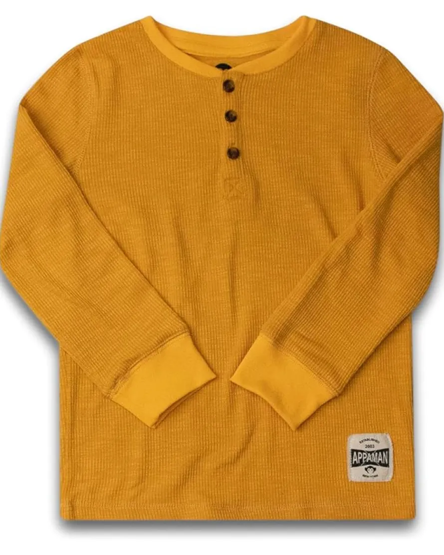 Appaman Kids Craftsman Thermal Henley (Toddler/Little Kid/Big Kid)