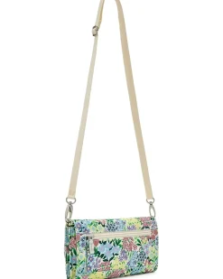 Baggallini Coastal Flip Lock RFID Phone Wallet Crossbody