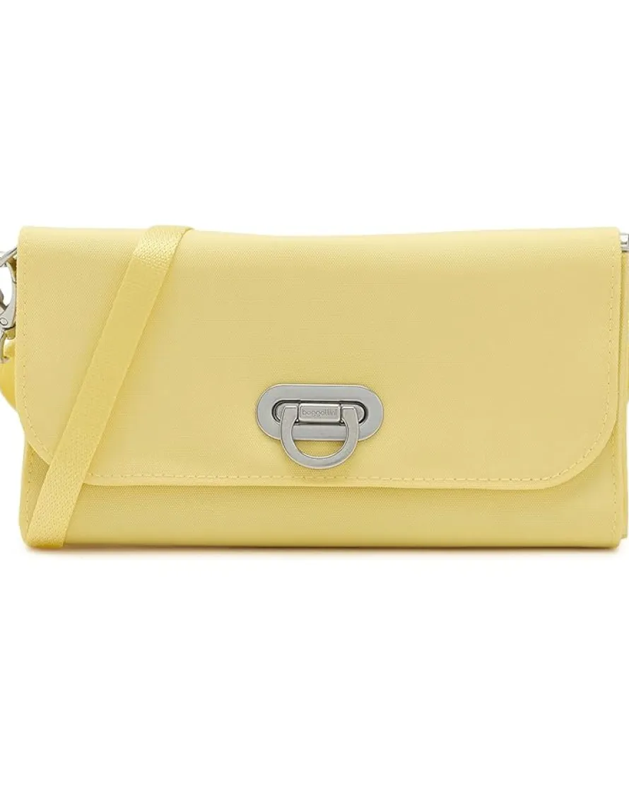 Baggallini Coastal Flip Lock RFID Phone Wallet Crossbody
