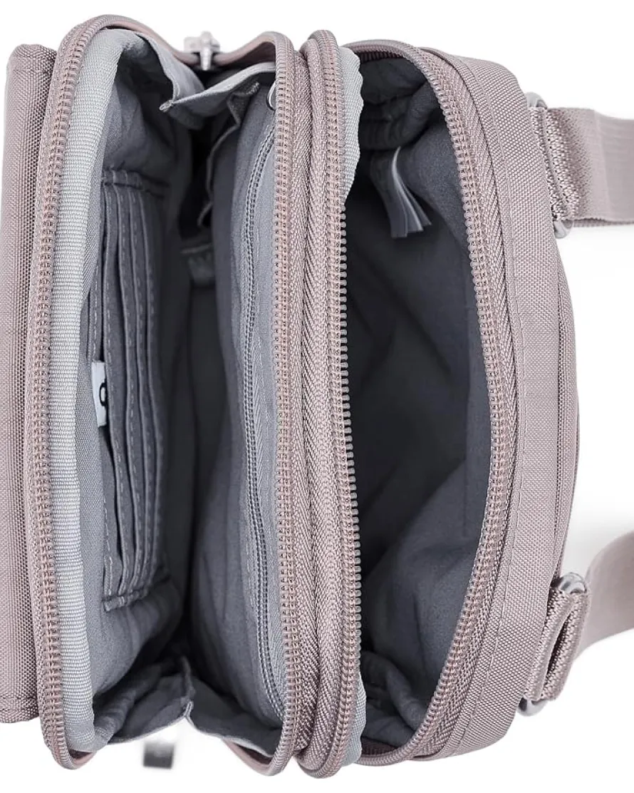 Baggallini Coastal Flip Lock Venture Crossbody