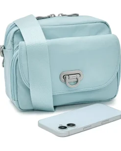 Baggallini Coastal Flip Lock Camera Bag Crossbody