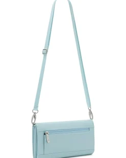 Baggallini Coastal Flip Lock RFID Phone Wallet Crossbody