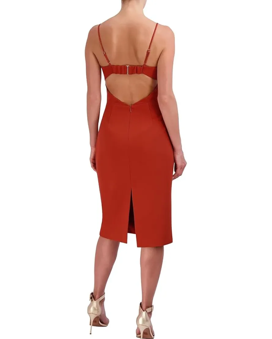 BCBGMAXAZRIA Stretch Double Face Crepe Women's
